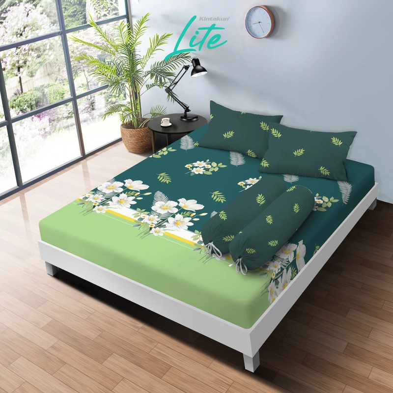 Product image Kintakun - Kintakun LITE Sprei Set 160 / 180 Jenni Microfiber 20 cm 160 x 200 Jenni