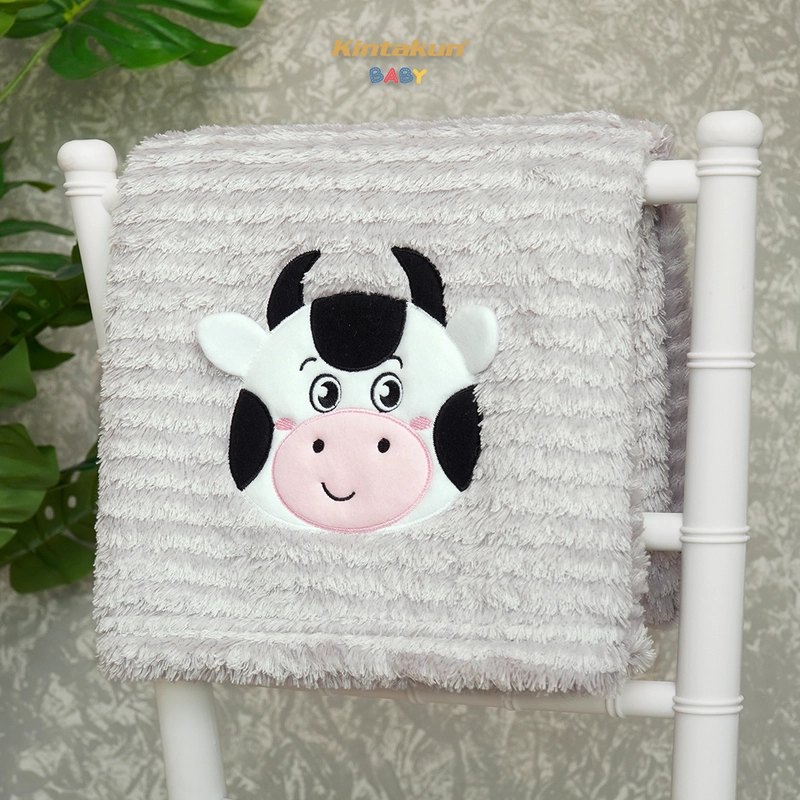 Product image Kintakun - Selimut Bayi Needle 76x102 Cow New Variant