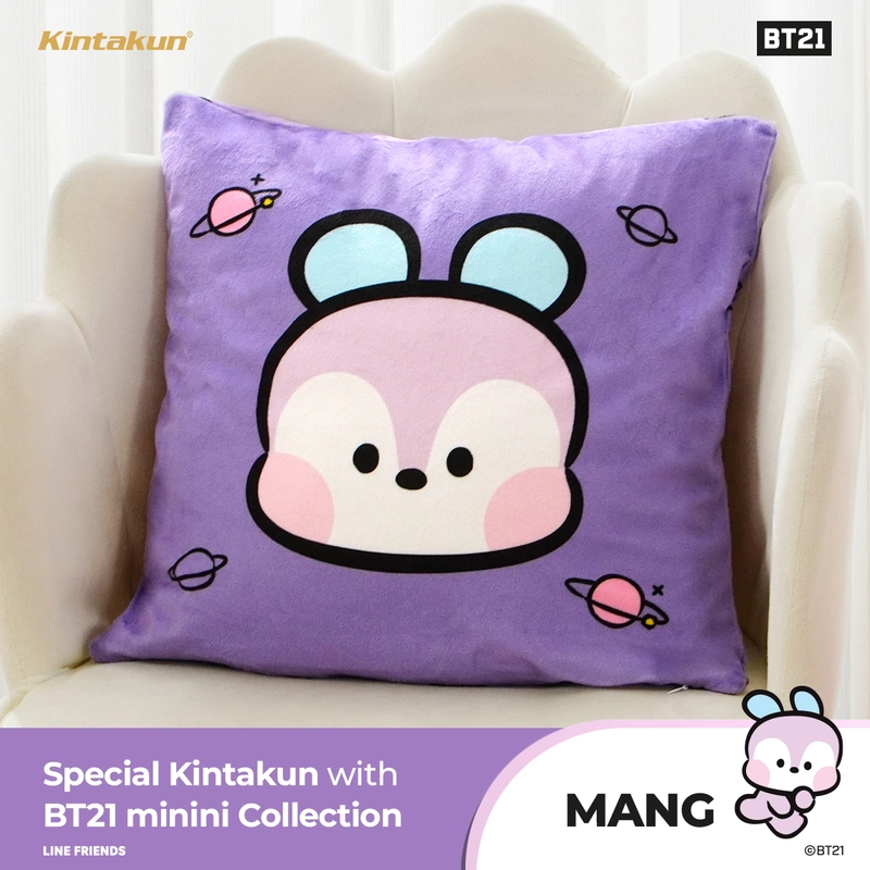 Product image Kintakun - Kintakun Home BT21 mini Bantal Sofa + Cushion Cover 40x40 Multivarian 43 x 40 Mang