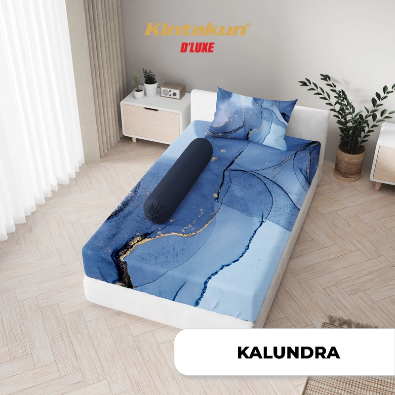 Product image Kintakun - [Tya Ariestya Exclusive Sprei Printing] - Dluxe Sprei Set Fitted Tinggi 25 Aesthetic 120 x 200 Kalundra