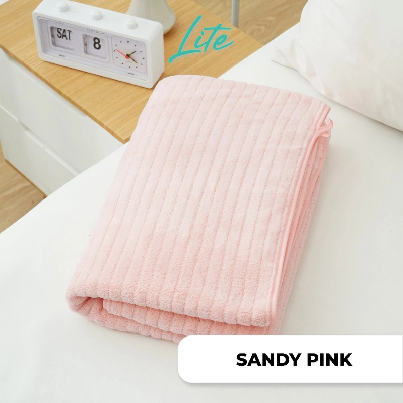 Product image Kintakun - Handuk Coral Sandy Microfiber LITE 70 x 140 Pink