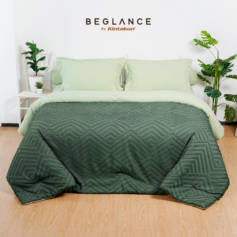 Product image Kintakun - Bed Cover Fitted Jacquard Beglance Como Microtex T30 180 x 200 King