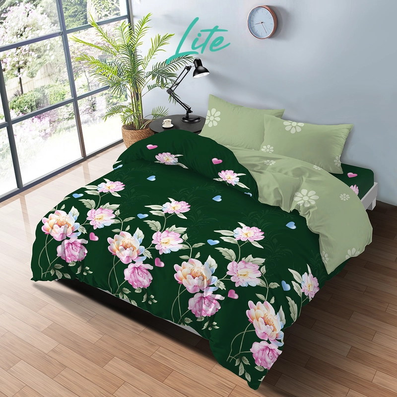Product image Kintakun - Bed Cover Set Sprei Flat Lite Belinda Microtex T20 180 x 200 King