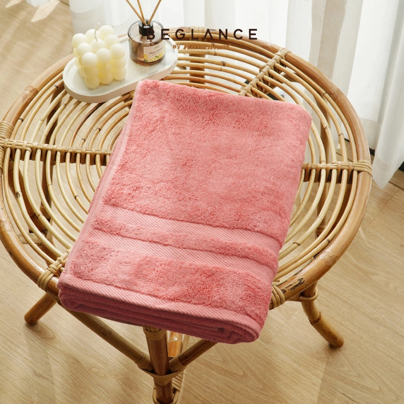 Product image Kintakun - BEGLANCE Handuk Mandi Serat Bambu Dewasa Eleva 70x140 cm 70 x 140 Orange