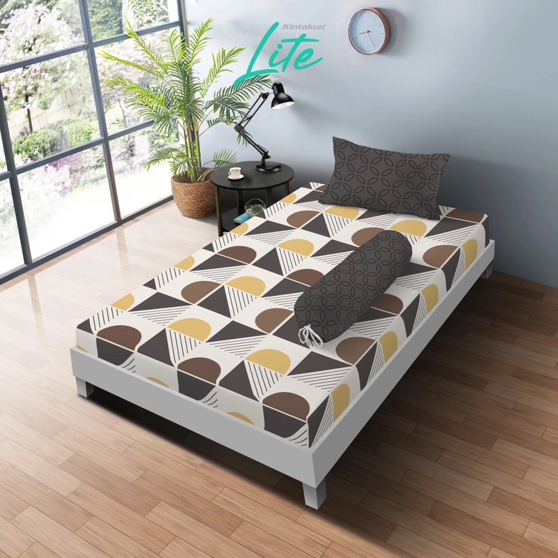 Product image Kintakun - Kintakun LITE Sprei Set 100 / 120 Brandon Microfiber 20 cm 100 x 200 Brandon