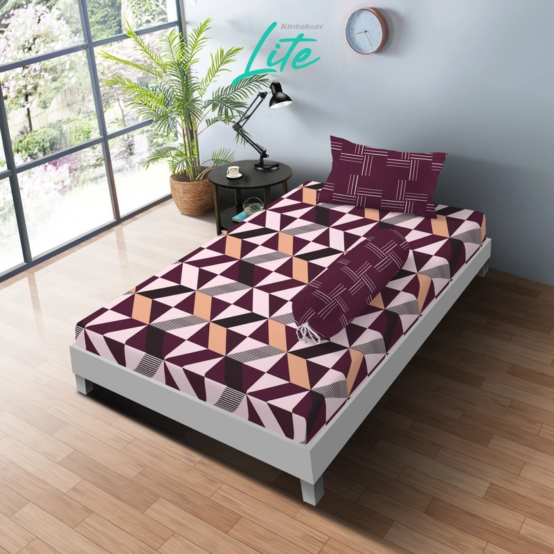 Product image Kintakun - Kintakun LITE Sprei Set 100 / 120 Alvaro Microfiber 20 cm 100 x 200 Alvaro