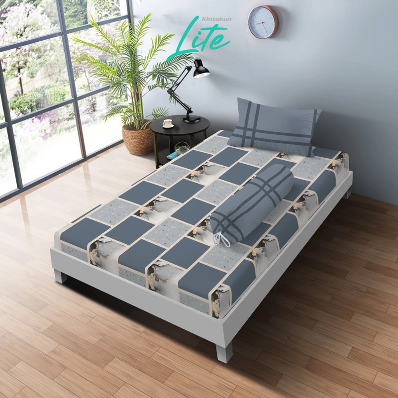Product image Kintakun - Kintakun LITE Sprei Set 100 / 120 Saujana Microfiber 20 cm 100 x 200 Saujana