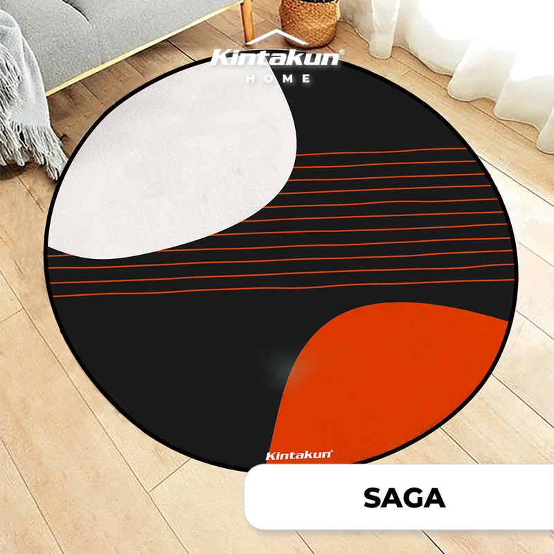 Product image Kintakun - Karpet Lantai Ruang Anti Slip Lingkaran 100cm Saga