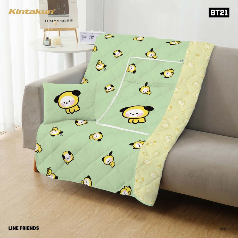 Product image Kintakun - Kintakun DLUXE BT21 minini Bantal Selimut / Balmut Multifungsi 2in1 Multivarian 100 x 150 Chimmy