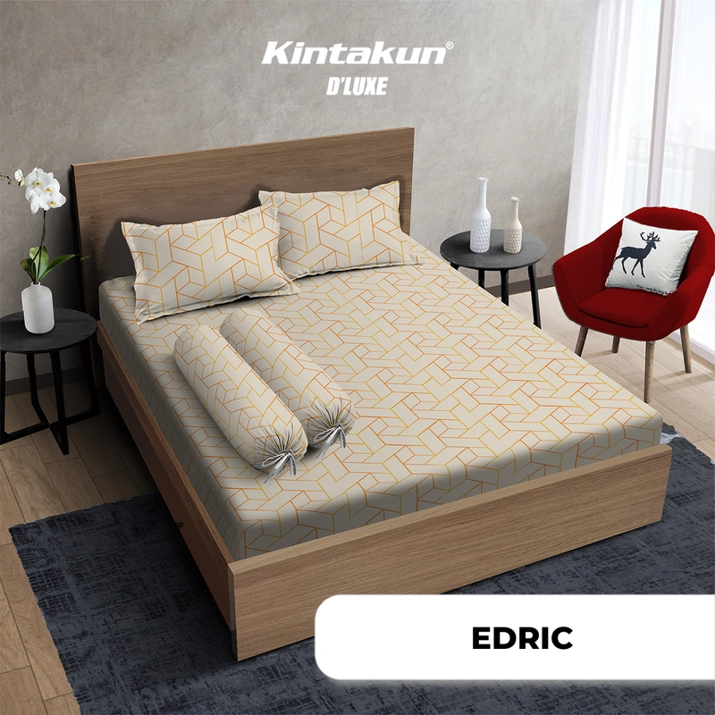Product image Kintakun - Sprei Dluxe Gold Edition Edric 180x200x30 King