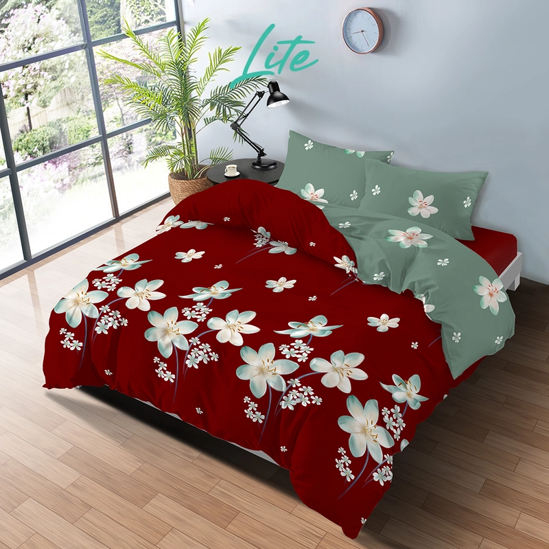 Product image Kintakun - Bed Cover Set Sprei Flat Lite Merilyn Microtex T20 160 x 200 Queen