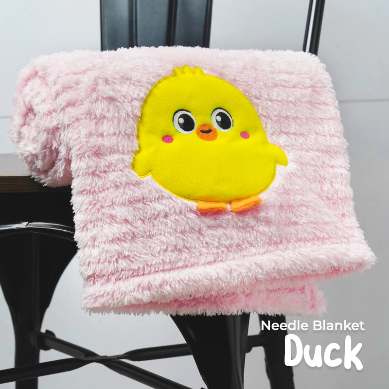 Product image Kintakun - Selimut Bayi Anak Needle Bulu Lembut New Motif 76 x 102cm Duck