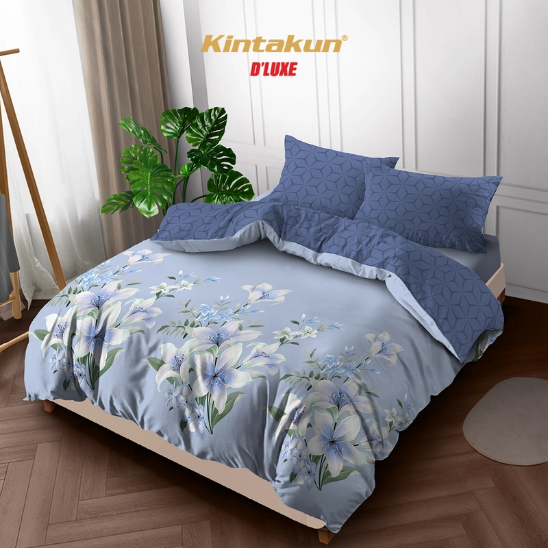 Product image Kintakun - Bed Cover Set Dluxe Shakila 180x200x20 King