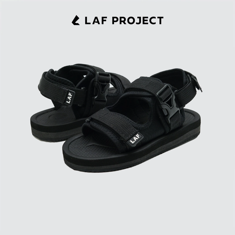 Product image LAF Project - LAF Project - Sandal Gunung Sendal Anak Laki laki Perempuan Original - Imaji 23 Full Black