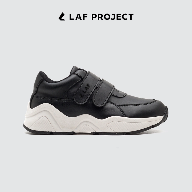 Product image LAF Project - Sepatu Anak Laki laki Perempuan Sneakers Sekolah Casual - Tom Tom 31 Black White