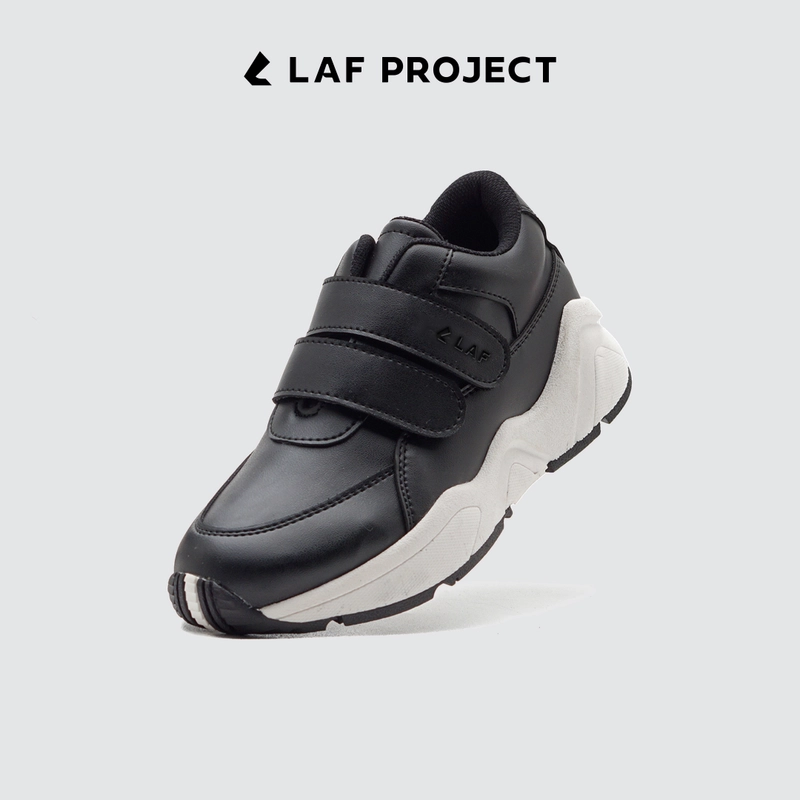 Product image LAF Project - Sepatu Anak Laki laki Perempuan Sneakers Sekolah Casual - Tom Tom 31 Black White