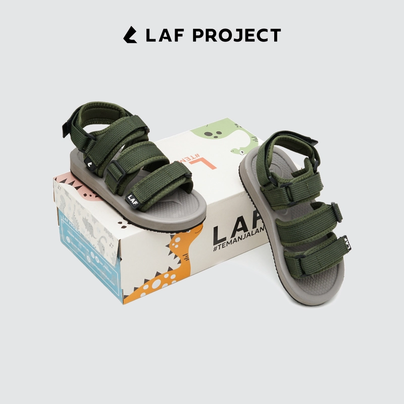 Product image LAF Project - Sandal Gunung Sendal Anak Laki laki Perempuan Original - Jumanji 23 Army