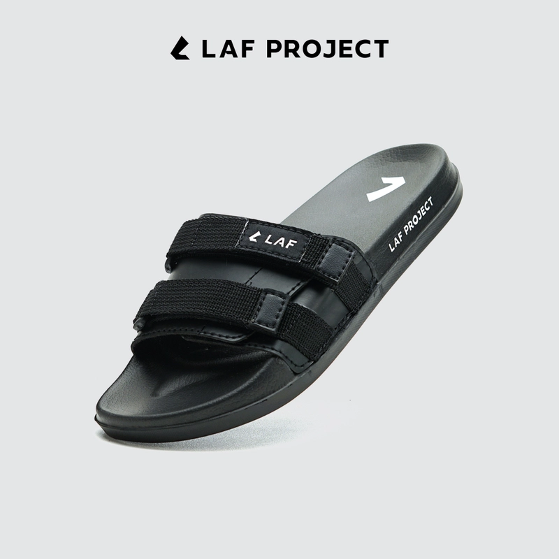 Product image LAF Project - Sandal Anak Laki Laki Perempuan Slide Sendal Anti Licin Ringan Selop - Gorka Kids 26 Full Black