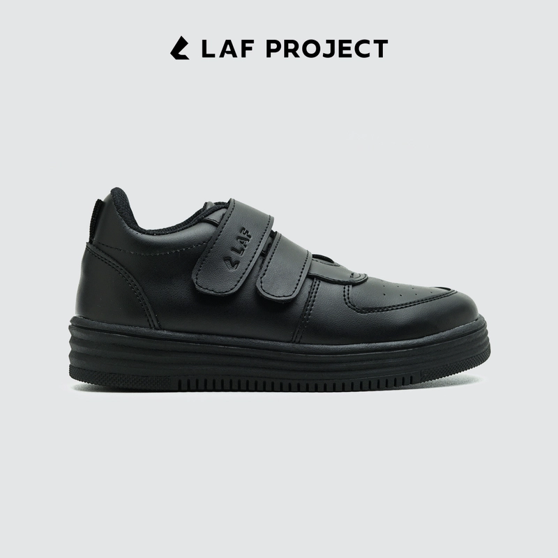 Product image LAF Project - Sepatu Anak Laki laki Perempuan Sneakers Sekolah Casual Kasual - Sagan 31 Full Black