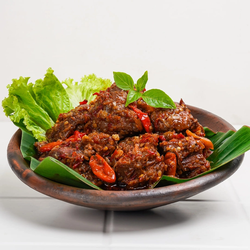 Product image Lahap Bareng - Iga Sambal Bakar 150gr Pedas Seru