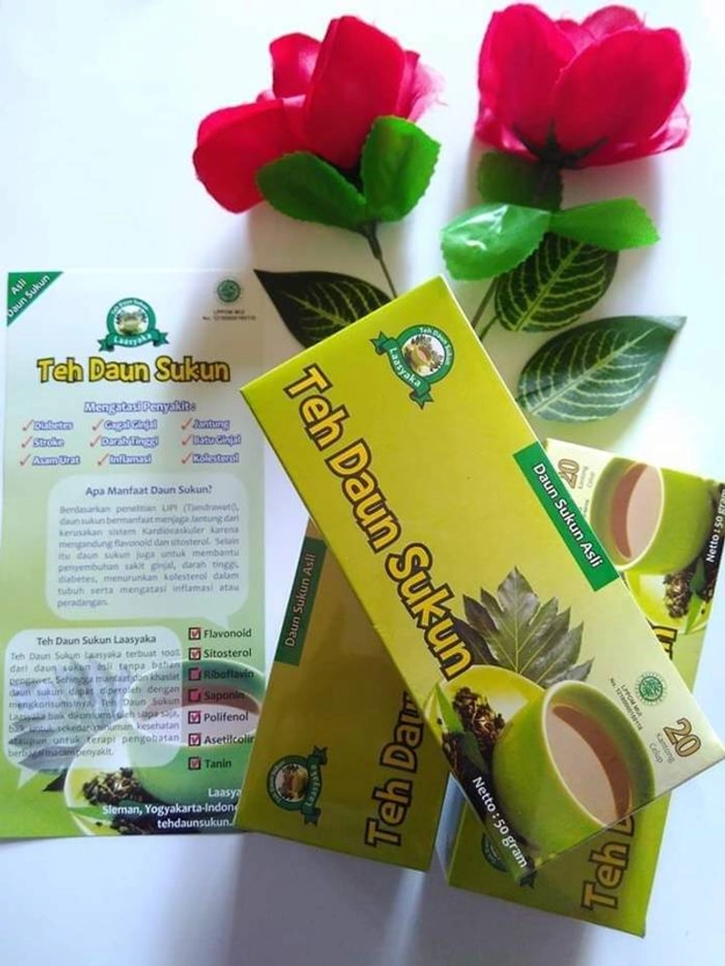 Product image Laasyaka Teh Daun Sukun 50 Gr Original