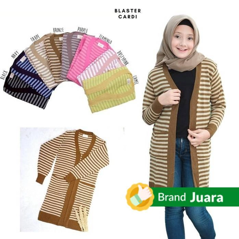 Product image Leika Hijab - Blaster Cardigan All Size Black