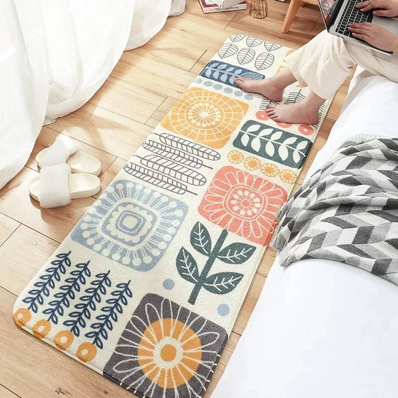 Product image Lilopilo - Carpet Mat Karpet Keset Bulu Kasmir SQUARE Sun Flower
