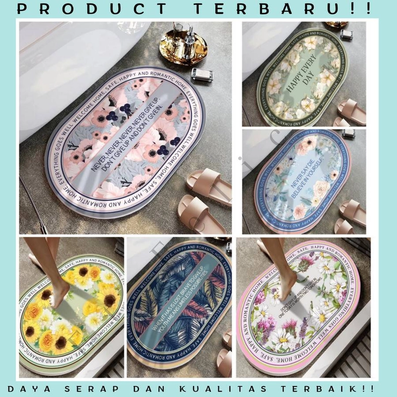 Product image Lilopilo - Diatomite Mat Keset Kaki Nyerap Air Diatomite A