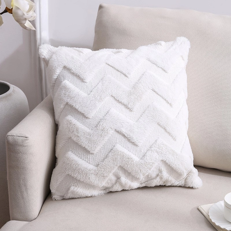 Product image Lilopilo - Nordic Pillow Cushion Cover ZigZag White