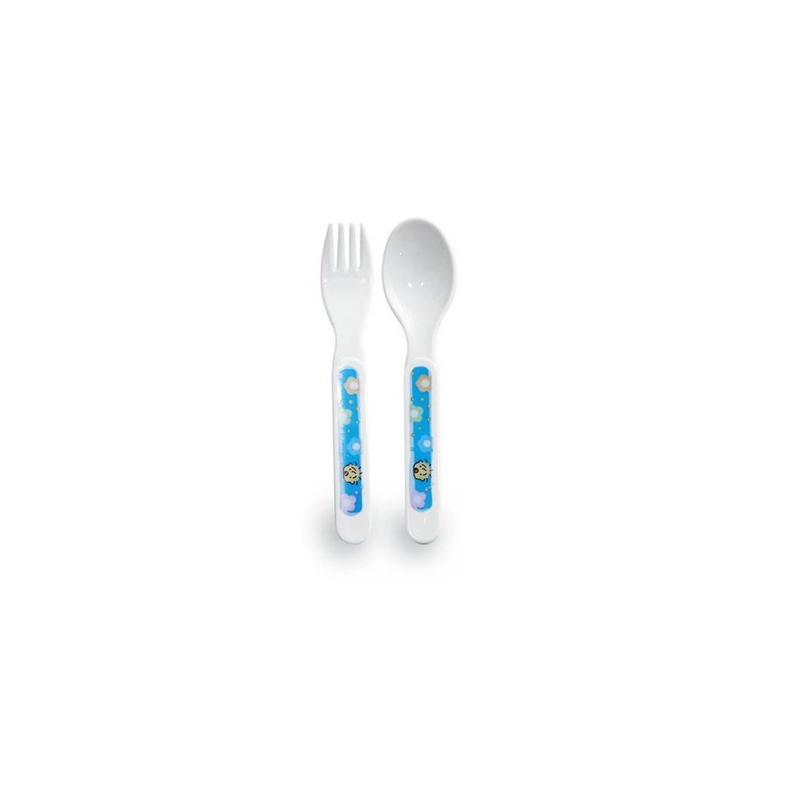 Product image Lustybunny Baby Spoon Set Sendok Perlengkapan Makan Balita Putih