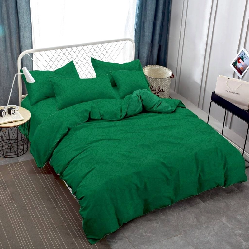 Product image LADY ROSE OFFICIAL - VALLERY QUINCY Bed Cover Queen Emboss Dark Green 160x200 Flat