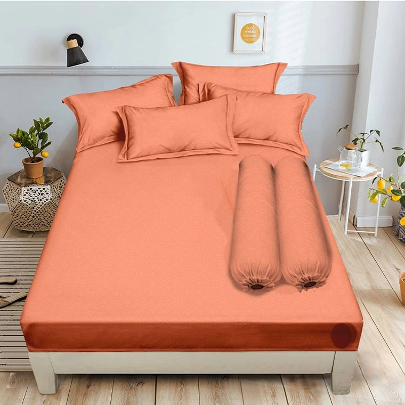 Product image LADY ROSE OFFICIAL - ALOHA Sprei Queen Emboss Salem 160x200 Bantal 2