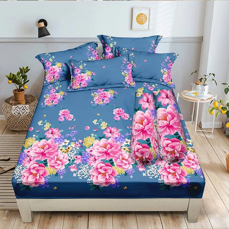Product image LADY ROSE OFFICIAL - ALOHA Sprei King Safira 180x200 Bantal 4