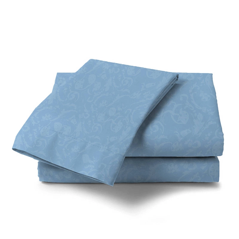 Product image LADY ROSE OFFICIAL - VALLERY QUINCY Bed Cover King Emboss Light Blue 180x200 Flat