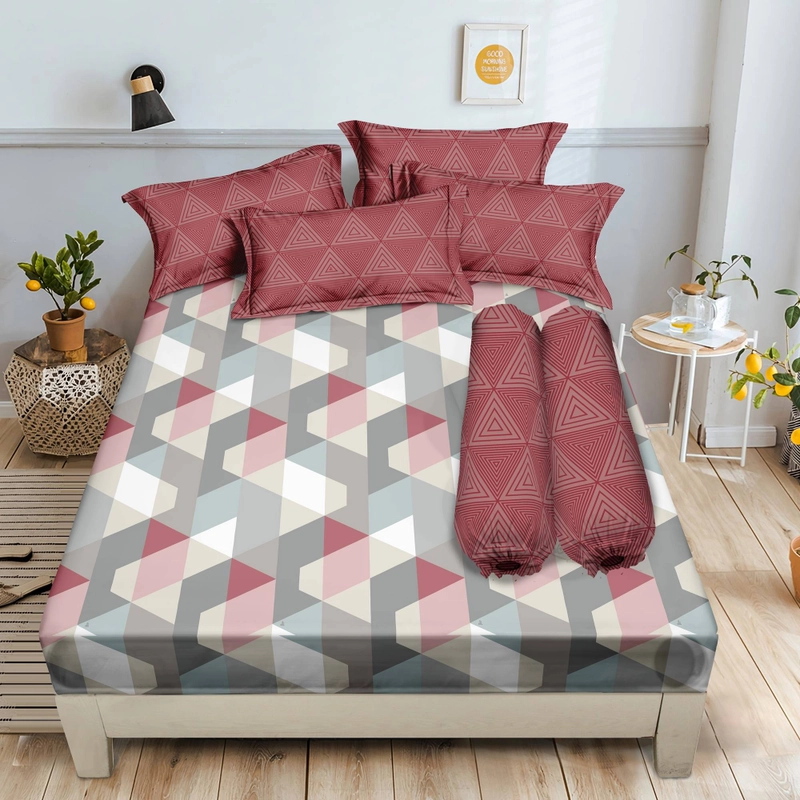 Product image LADY ROSE OFFICIAL - Aloha Sprei King Ansel 180x200 Bantal 2