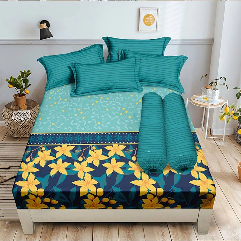 Product image LADY ROSE OFFICIAL - ALOHA Sprei King Zieta 180x200 Bantal 4