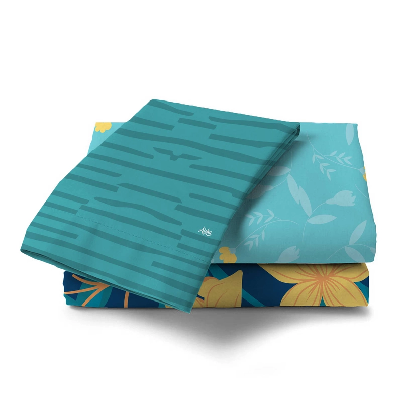 Product image LADY ROSE OFFICIAL - ALOHA Sprei King Zieta 180x200 Bantal 4