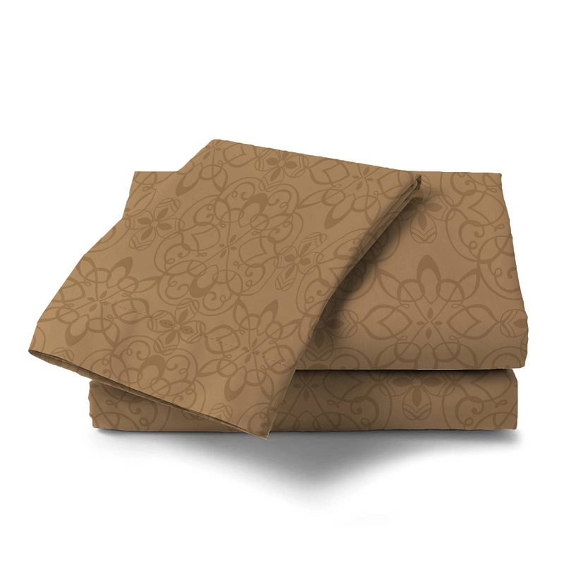 Product image LADY ROSE OFFICIAL - Aloha Sprei King Mocca 180x200x20 Bantal 2