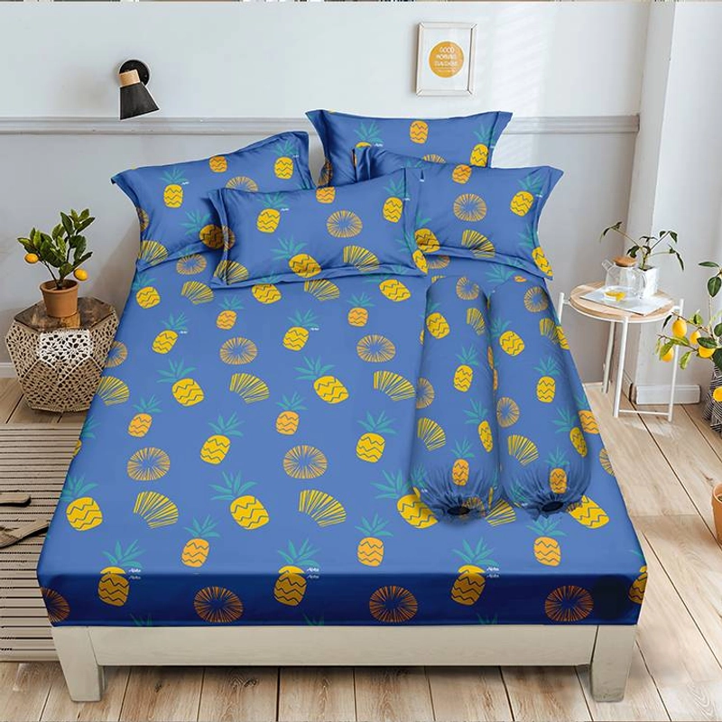 Product image LADY ROSE OFFICIAL - ALOHA Sprei King Pineapple 180x200 Bantal 4