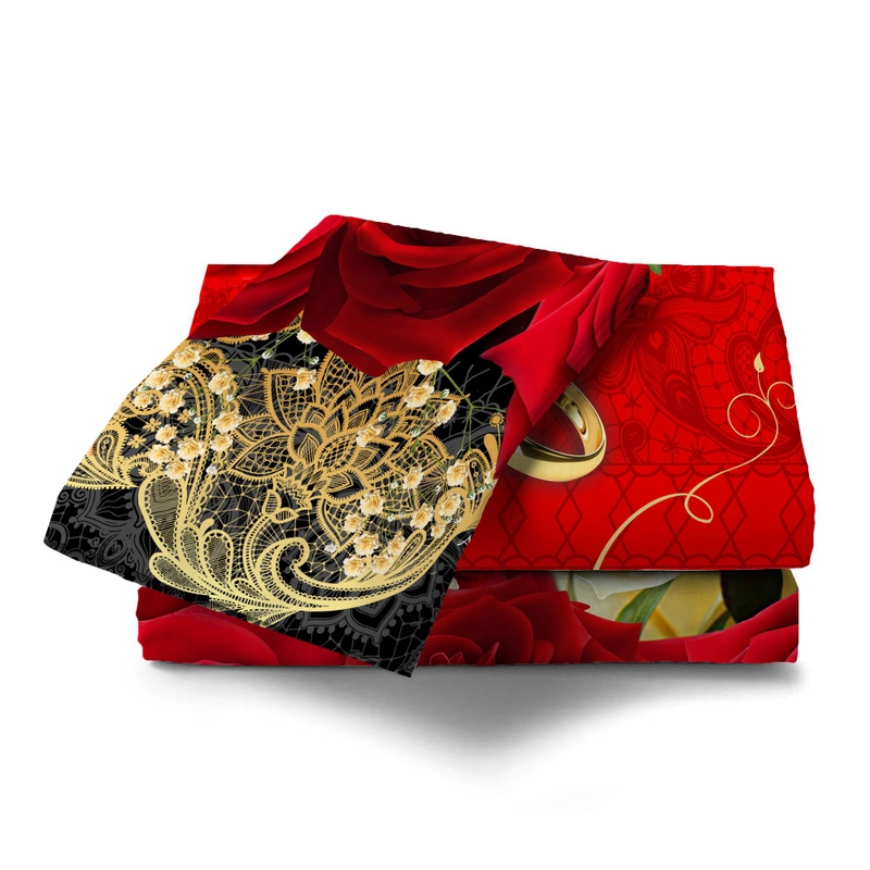 Product image LADY ROSE OFFICIAL - ALOHA Sprei King Mary 180x200 Bantal 2