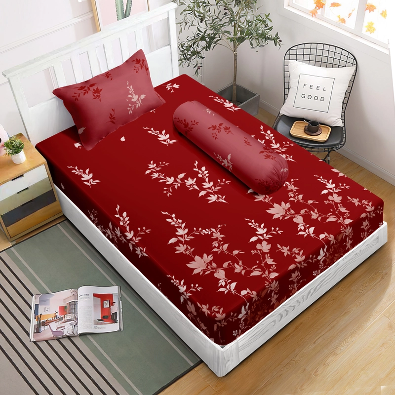 LADY ROSE OFFICIAL - Lady Rose Sprei Carmine 100x200x20 Single 100