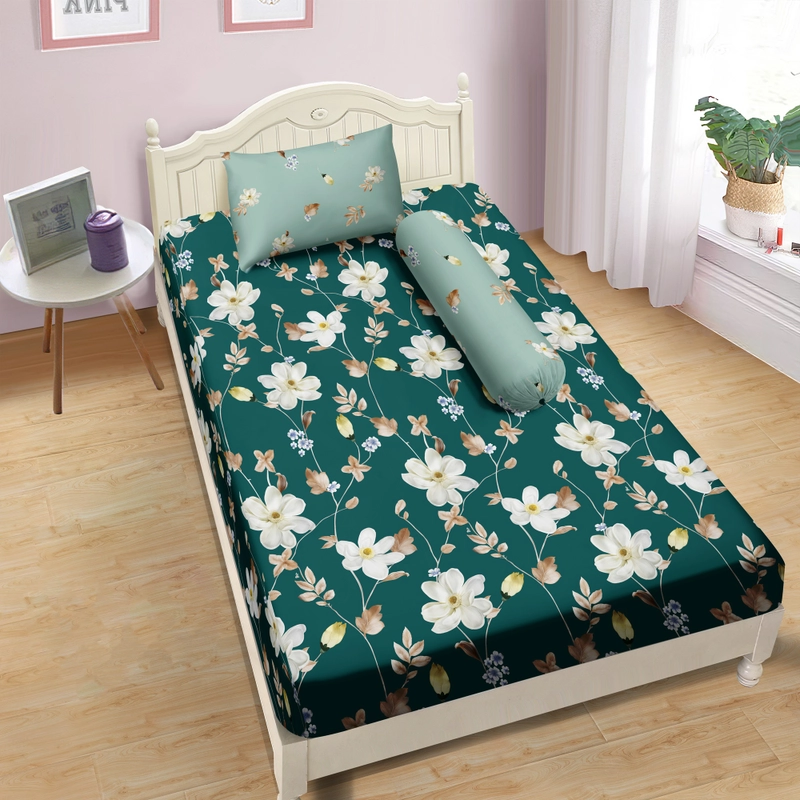 Product image LADY ROSE OFFICIAL - Aloha Max x Ayu Ting Ting Bed Cover Set Tamima 120x200x25 Single Fitted