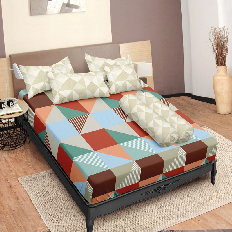 Product image LADY ROSE OFFICIAL - Vallery Signature Sprei Charles 160x200x40 Queen Bantal 2