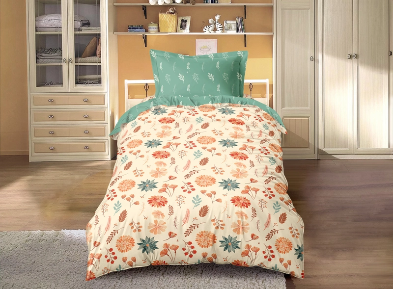 Product image LADY ROSE OFFICIAL - Aloha Max x Ayu Ting Ting Bed Cover Set Gardenia 120x200x25 Single Fitted