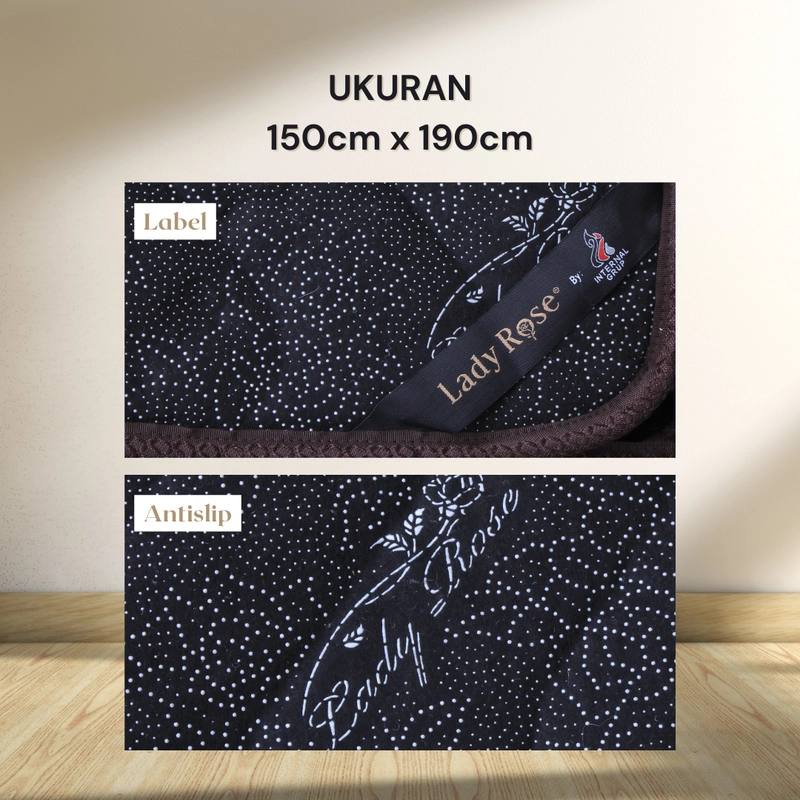 Product image LADY ROSE OFFICIAL - Lady Rose Karpet Jasper 150x190 Anti Slip