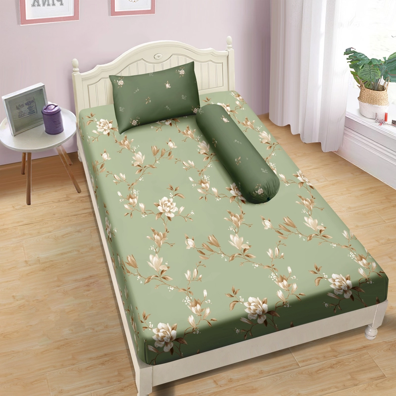 Product image LADY ROSE OFFICIAL - Aloha Max x Ayu Ting Ting Bed Cover Set Adisti 120x200x25 Single Fitted