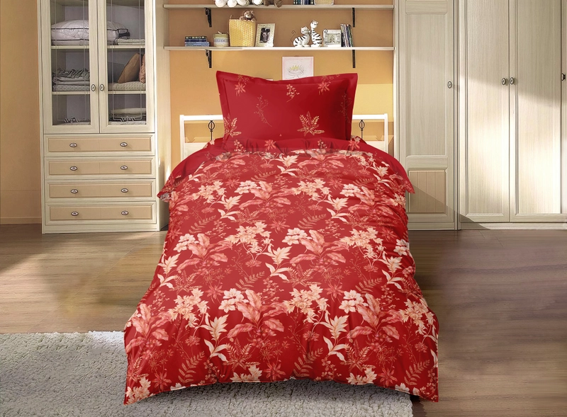 Product image LADY ROSE OFFICIAL - Aloha Max x Ayu Ting Ting Bed Cover Set Henna 120x200x25 Single Fitted