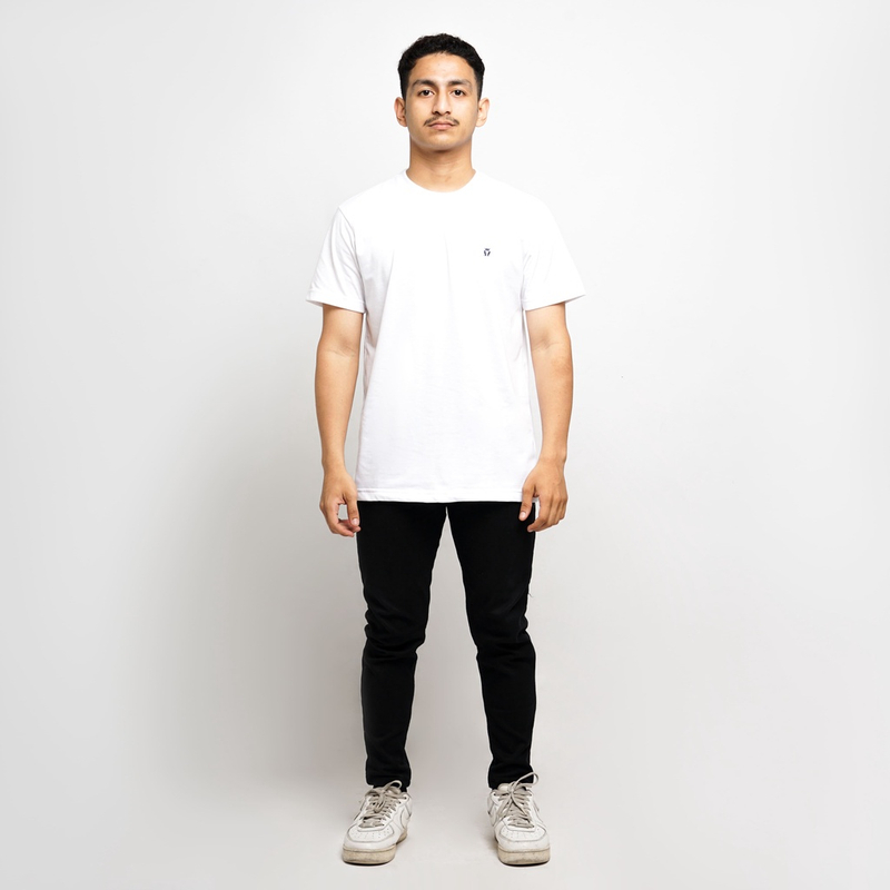 Product image MATSUDA APPAREL - Kaos Polos Lengan Pendek T shirt Cotton Koto S WHITE