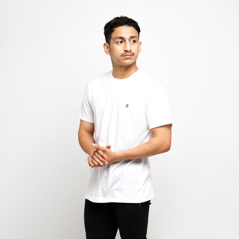 Product image MATSUDA APPAREL - Kaos Polos Lengan Pendek T shirt Cotton Koto S WHITE
