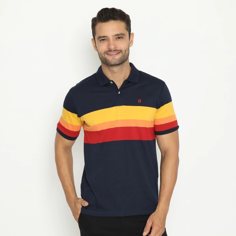 Product image MATSUDA APPAREL - Kaos Polo Shirt Pria Kerah Daito S NAVY